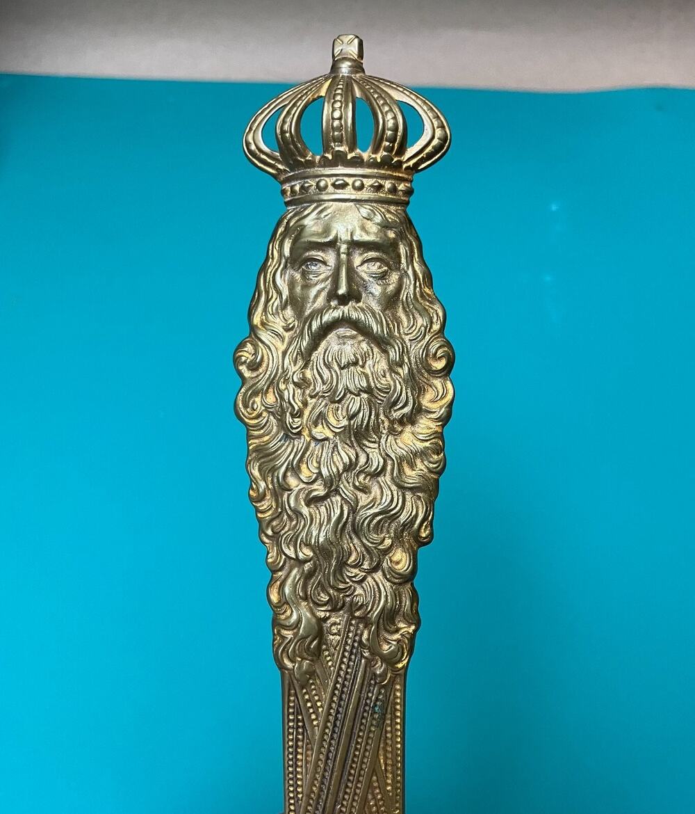 REX 1910 Letter Opener New Orleans Mardi Gras Krewe Favor DEN61112-16